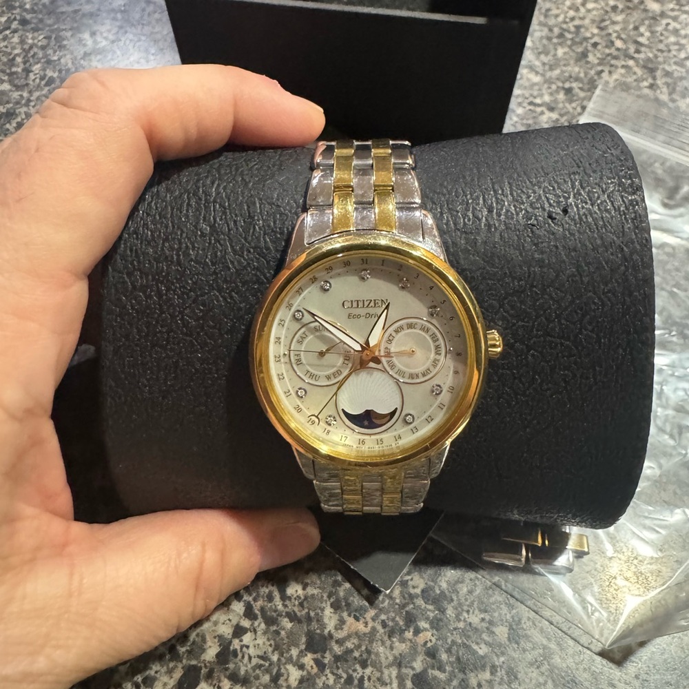 Citizen Eco-Drive Two-Tone Watch - Picture 4 of 12